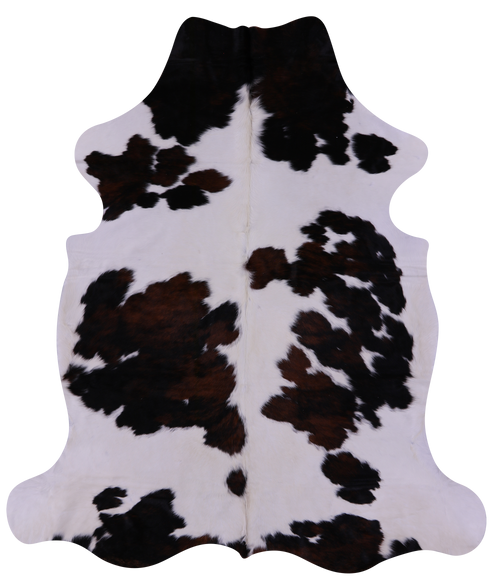 Tricolor Natural Cowhide Rug - X-Large 7'6