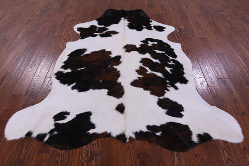 Tricolor Natural Cowhide Rug - X-Large 7'6