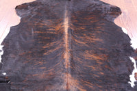 Thumbnail for Brindle Natural Cowhide Rug - XLarge 7'6