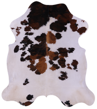 Thumbnail for Tricolor Natural Cowhide Rug - X-Large 7'0