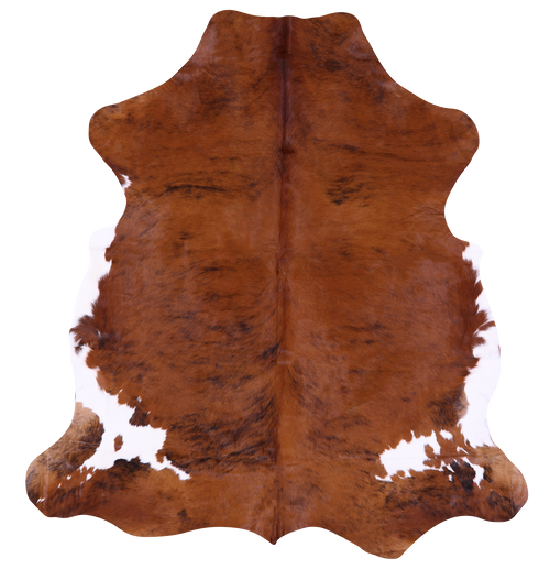 Brown Natural Cowhide Rug - Large 6'7