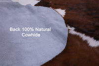 Thumbnail for Brown Natural Cowhide Rug - Large 6'7