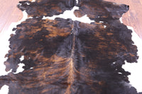 Thumbnail for Tricolor Natural Cowhide Rug - XLarge 7'3