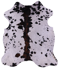 Thumbnail for Salt & Pepper Natural Cowhide Rug - X-Large 7'2