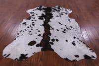 Thumbnail for Salt & Pepper Natural Cowhide Rug - X-Large 7'2