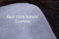 Thumbnail for Brindle Natural Cowhide Rug - Medium 6'0