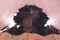 Thumbnail for Brindle Natural Cowhide Rug - X-Large 7'7