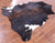 Brindle Natural Cowhide Rug - X-Large 7'7"H x 6'7"W