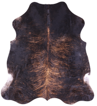 Thumbnail for Brindle Natural Cowhide Rug - X-Large 7'3