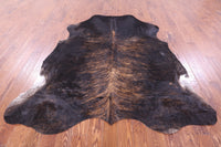 Thumbnail for Brindle Natural Cowhide Rug - X-Large 7'3