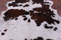 Thumbnail for Tricolor Natural Cowhide Rug - X-Large 7'0