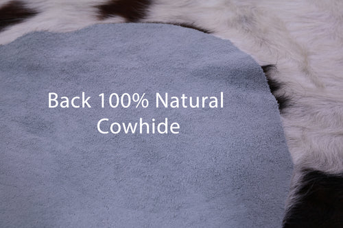 Tricolor Natural Cowhide Rug - X-Large 7'0