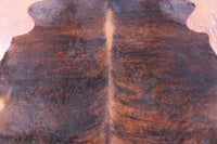 Thumbnail for Brindle Natural Cowhide Rug - X-Large 7'4