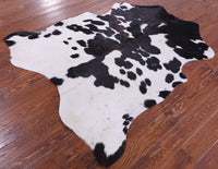 Thumbnail for Tricolor Natural Cowhide Rug - Large 6'5