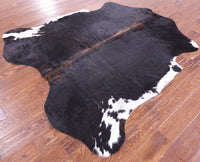 Thumbnail for Brown Natural Cowhide Rug - Large 6'5