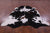 Tricolor Natural Cowhide Rug - Large 6'9"H x 6'6"W