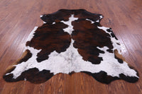 Thumbnail for Tricolor Natural Cowhide Rug - X-Large 7'0