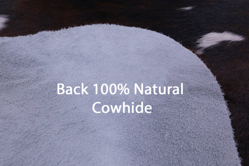 Brindle Natural Cowhide Rug - Large 6'6