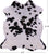 Tricolor Natural Cowhide Rug - Large 6'10"H x 6'2"W