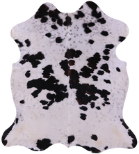 Thumbnail for Tricolor Natural Cowhide Rug - Large 6'10