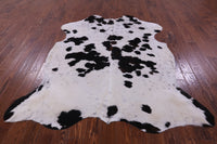 Thumbnail for Tricolor Natural Cowhide Rug - Large 6'10