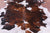 Tricolor Natural Cowhide Rug - X-Large 7'0"H x 6'8"W