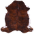 Brindle Natural Cowhide Rug - Large 6'8"H x 6'7"W