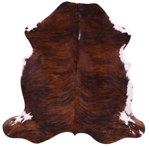 Brindle Natural Cowhide Rug - Large 6'8