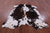 Tricolor Natural Cowhide Rug - Large 6'9"H x 6'4"W