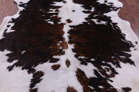 Thumbnail for Tricolor Natural Cowhide Rug - Large 6'9