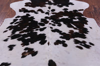 Thumbnail for Tricolor Natural Cowhide Rug - Medium 6'3