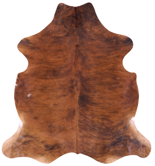 Brown Natural Cowhide Rug - Large 6'10