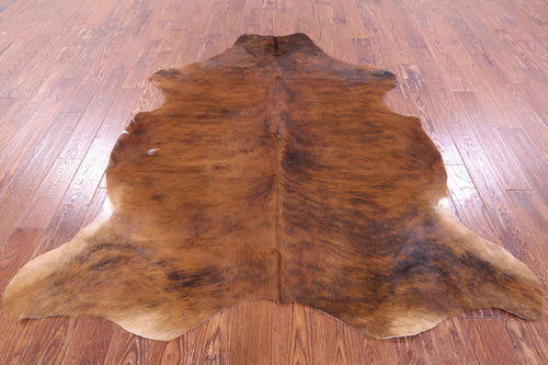 Brown Natural Cowhide Rug - Large 6'10