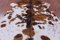 Thumbnail for Tricolor Natural Cowhide Rug - Large 6'5