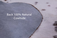 Thumbnail for Tricolor Natural Cowhide Rug - Large 6'5