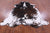 Salt & Pepper Natural Brown Cowhide Rug - XX-Large 7'8"H x 7'0"W