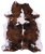Tricolor Natural Cowhide Rug - XX-Large 8' 0"H x 6' 7"W