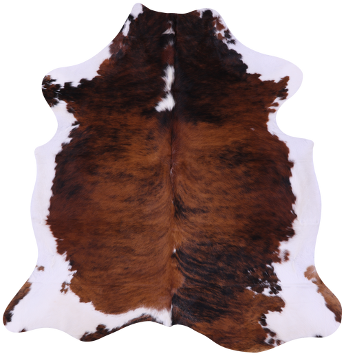 Brindle Natural Cowhide Rug - Large 6'8