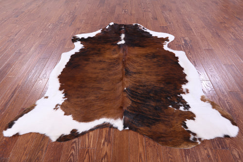 Brindle Natural Cowhide Rug - Large 6'8