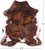 Brindle Natural Cowhide Rug - X-Large 7'2"H x 6'6"W