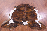 Thumbnail for Brindle Natural Cowhide Rug - X-Large 7'2