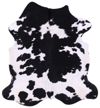 Thumbnail for Black & White Natural Cowhide Rug - X-Large 7'2