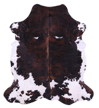 Thumbnail for Tricolor Natural Cowhide Rug - XLarge 7' 6