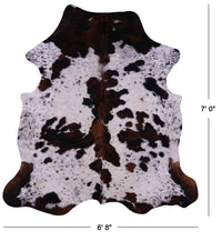 Thumbnail for Salt & Pepper Natural Cowhide Rug - XLarge 7' 0