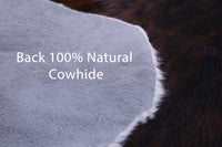 Thumbnail for Brindle Natural Cowhide Rug - X-Large 7'0