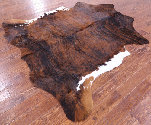 Brindle Natural Cowhide Rug - XX-Large 8'1