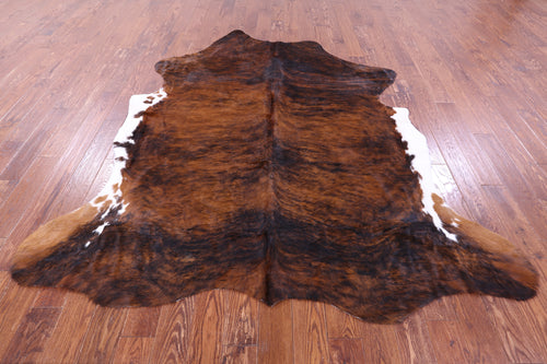 Brindle Natural Cowhide Rug - XX-Large 8'1