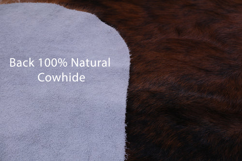 Brindle Natural Cowhide Rug - XX-Large 8'1