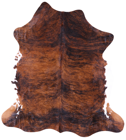 Brindle Natural Cowhide Rug - XX-Large 8'1