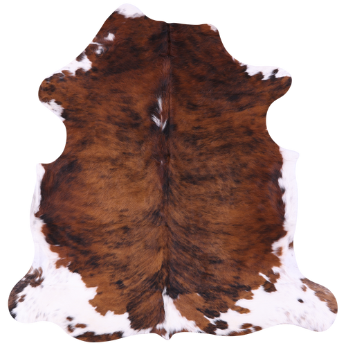 Brindle Natural Cowhide Rug - Large 6'7